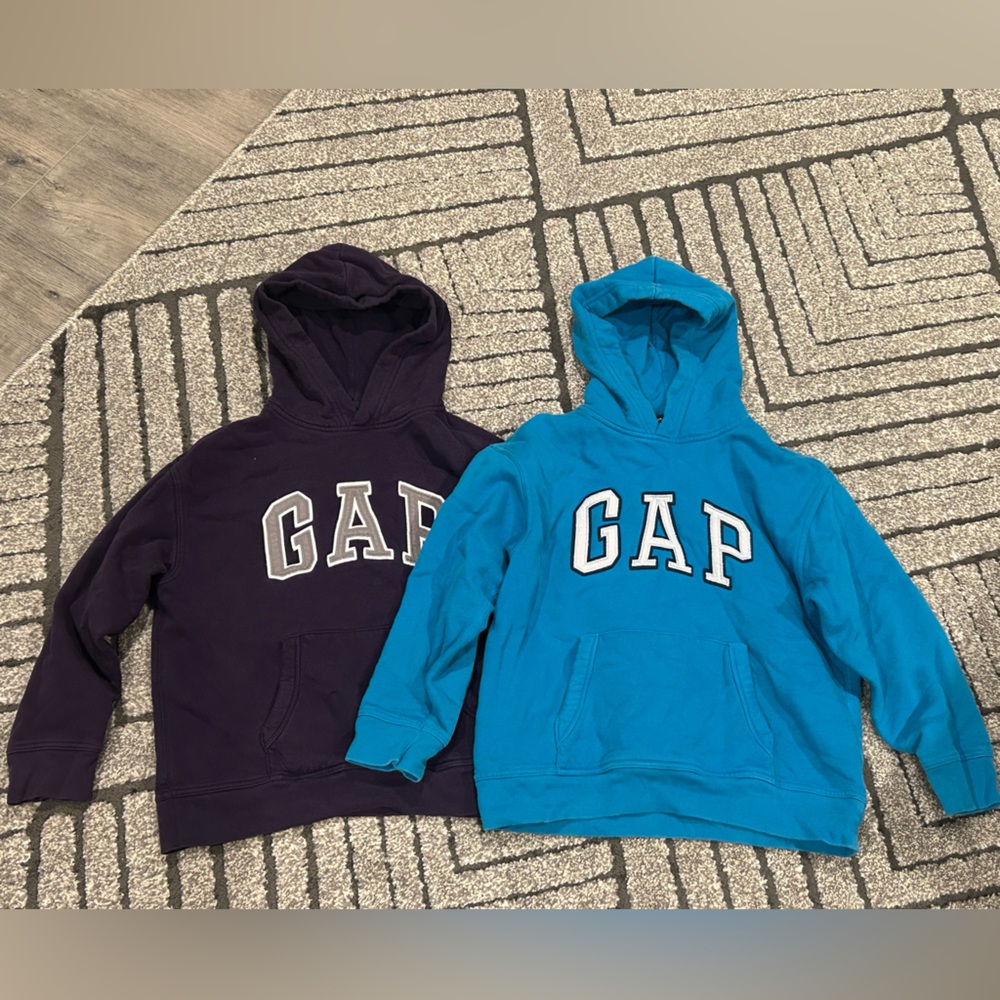 GAP Kids Hoodie Set in Purple and Blue
